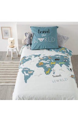 Parure de lit Carte du...