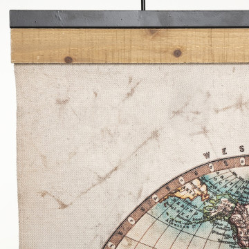 Toile suspendue Monde Wild 100x78 Atmosphera - Le Dépôt Bailleul