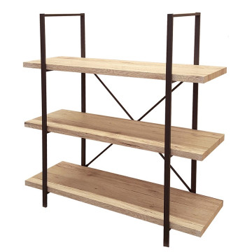 Bibliothèque 3 étagères Chicago - Le Dépôt Bailleul