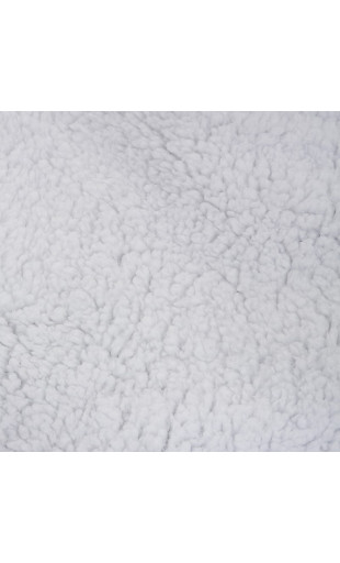 Plaid sweat capuche chat en polyester gris Atmosphera