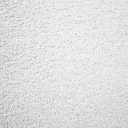 Fauteuil effet lainage blanc Chiara Atmosphera - Le Dépôt Bailleul