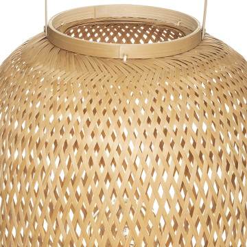 Lampe à poser bambou Lesia H45 Atmosphera - Le Dépôt Bailleul