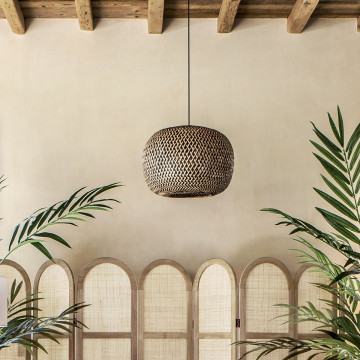 Suspension en bambou D45 Sinai Atmosphera - Le Dépôt Bailleul