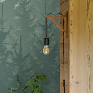 Applique murale équerre bois Wild Atmosphera - Le Dépôt Bailleul