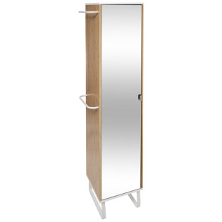 Colonne miroir en bambou...