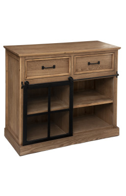 Buffet 1 porte vitrée 2...