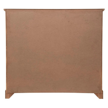 Buffet 1 porte vitrée 2 tiroirs Danik bois Atmosphera - Le Dépôt Bailleul