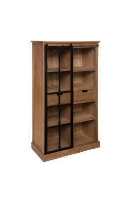 Vitrine porte coulissante...