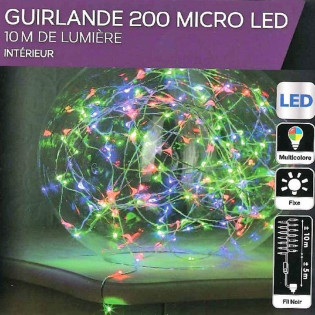 Guirlande copper 200 LED...