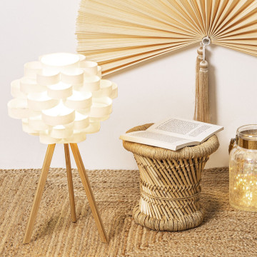 Set de 2 tables d'appoint en corde naturel Atmosphera - Le Dépôt Bailleul