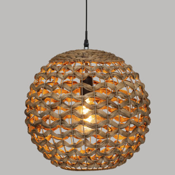 Suspension D38 fibre naturelle Sand Atmosphera - Le Dépôt Bailleul