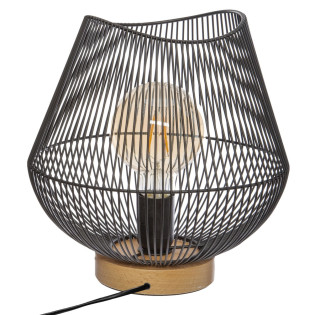 Lampe filaire Jena noire 28...