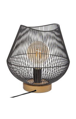 Lampe filaire Jena noire 28...