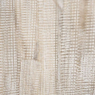 Chevet 3 tiroirs bois blanchi Ajay Atmosphera - Le Dépôt Bailleul