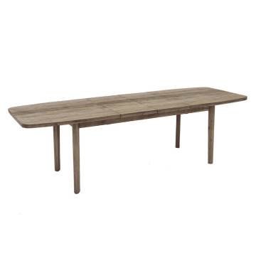 Table à manger extensible bois d'acacia Banila Atmosphera - Le Dépôt Bailleul