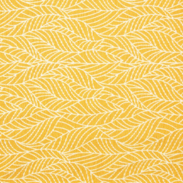 Rideau 140x260 Chenille feuille ocre Atmosphera - Le Dépôt Bailleul