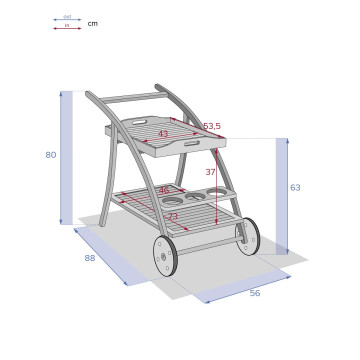 Desserte extérieur Tiwi acacia Hespéride - Le Dépôt Bailleul
