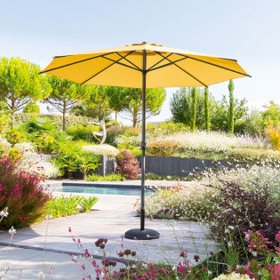 Parasol mat central rond 3m...