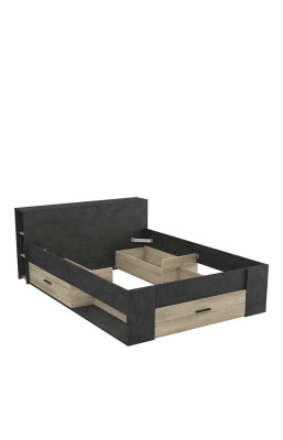 Lit 140x190 cm Pocket...