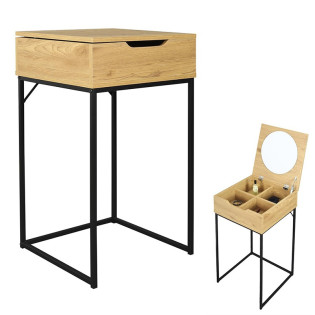 Coiffeuse bois et métal Abbott