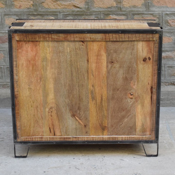 Buffet 1 porte 4 niches manguier - Le Dépôt Bailleul