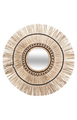 Miroir Laya roseau 60 cm...
