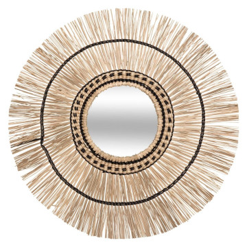 Miroir Laya roseau 60 cm Atmosphera - Le Dépôt Bailleul
