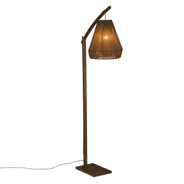 Lampadaire articulé Palm naturel H158 Atmosphera - Le Dépôt Bailleul