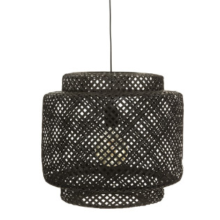 Suspension Liby bambou noir...