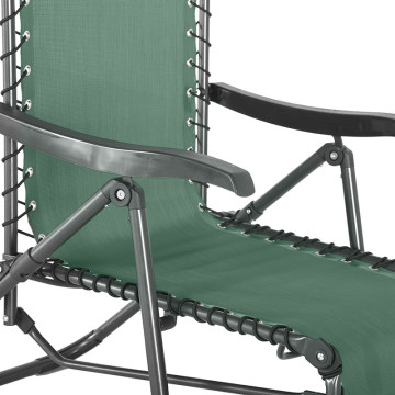 Fauteuil détente d'extérieur Hespéride Silos vert olive - Le dépôt Bailleul