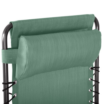 Fauteuil détente d'extérieur Hespéride Silos vert olive - Le dépôt Bailleul