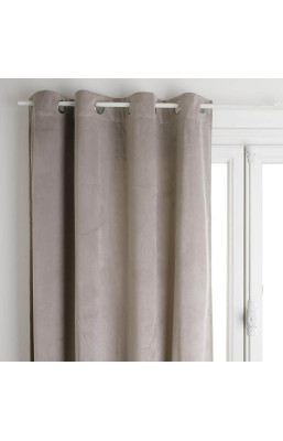 Rideau occultant velours...