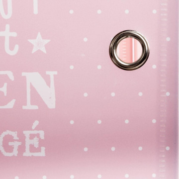 Rangement enfant en tissu rose en forme de château - Le Dépôt Bailleul