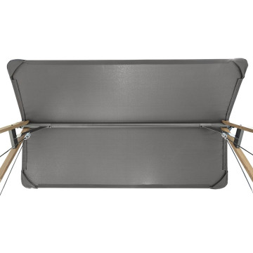 Balancelle 3 places Soly honey/charbon Hespéride - Le Dépôt Bailleul