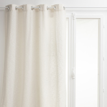 Rideau 140x260 texture Aska lin Atmosphera - Le Dépôt Bailleul