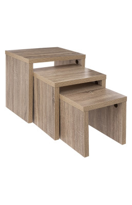 Ensemble de 3 tables...