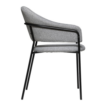 Fauteuil tissu gris Siron Atmosphera - Le Dépôt Bailleul