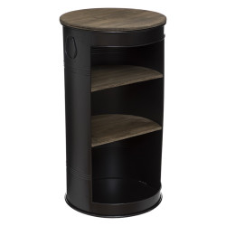 Bar bidon Diego noir grand modèle Atmosphera - le dépôt bailleul