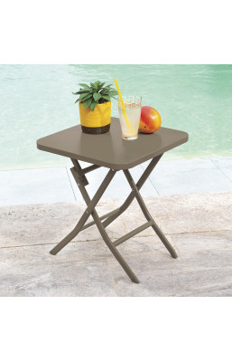 Table d'appoint pliante...