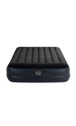 Matelas gonflable INTEX FIBER TECH lit 2 places avec Gonfleur électrique  intégré