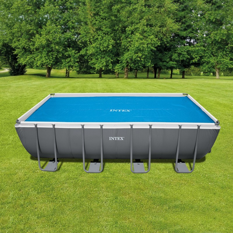 Bâche à bulles rectangulaire pour piscines 5.49 x 2.74 m Intex