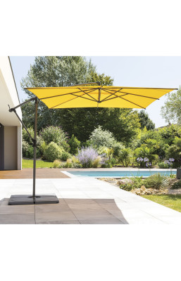 Parasol décentré carré...
