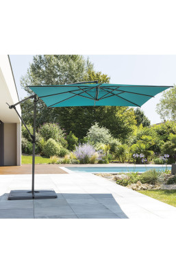 Parasol décentré carré...