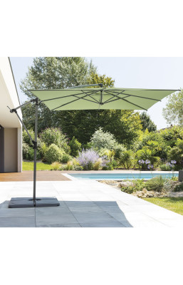 Parasol décentré carré...