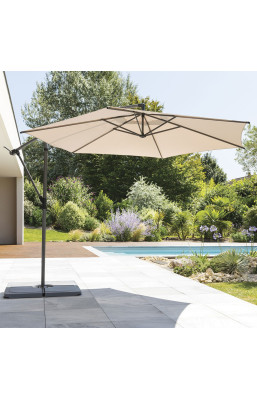 Parasol décentré rond Manoa...