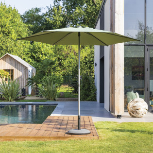 Parasol droit rond 2,7m...