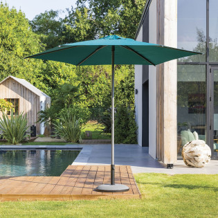 Parasol droit rond 2,7m...