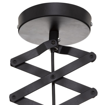 Suspension métal Lahti D51 noir Atmosphera - Le Dépôt Bailleul