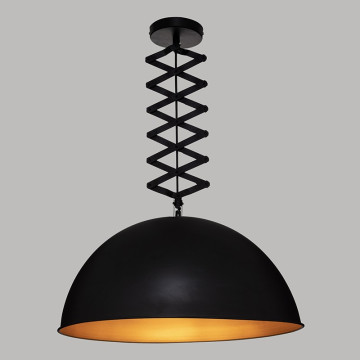 Suspension métal Lahti D51 noir Atmosphera - Le Dépôt Bailleul