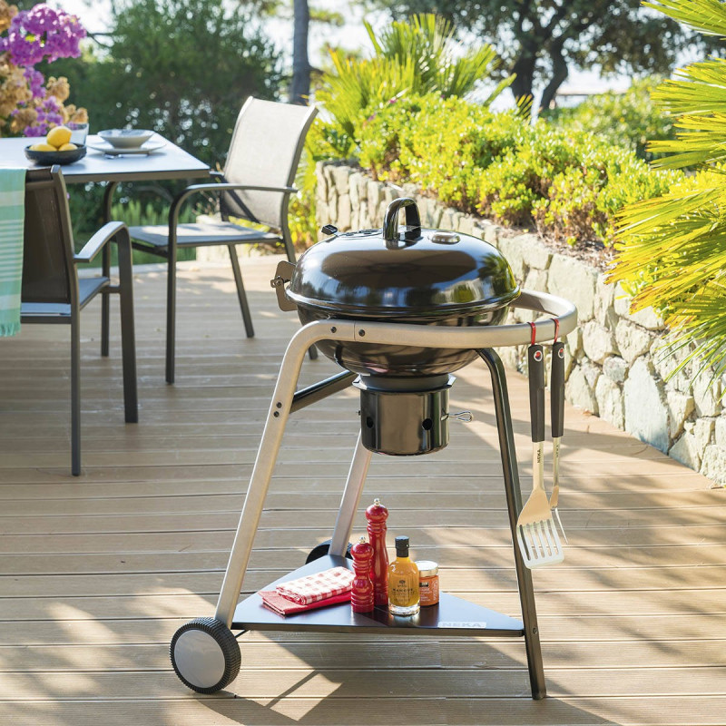 Barbecue charbon couvercle Pyla 43 cm Neka